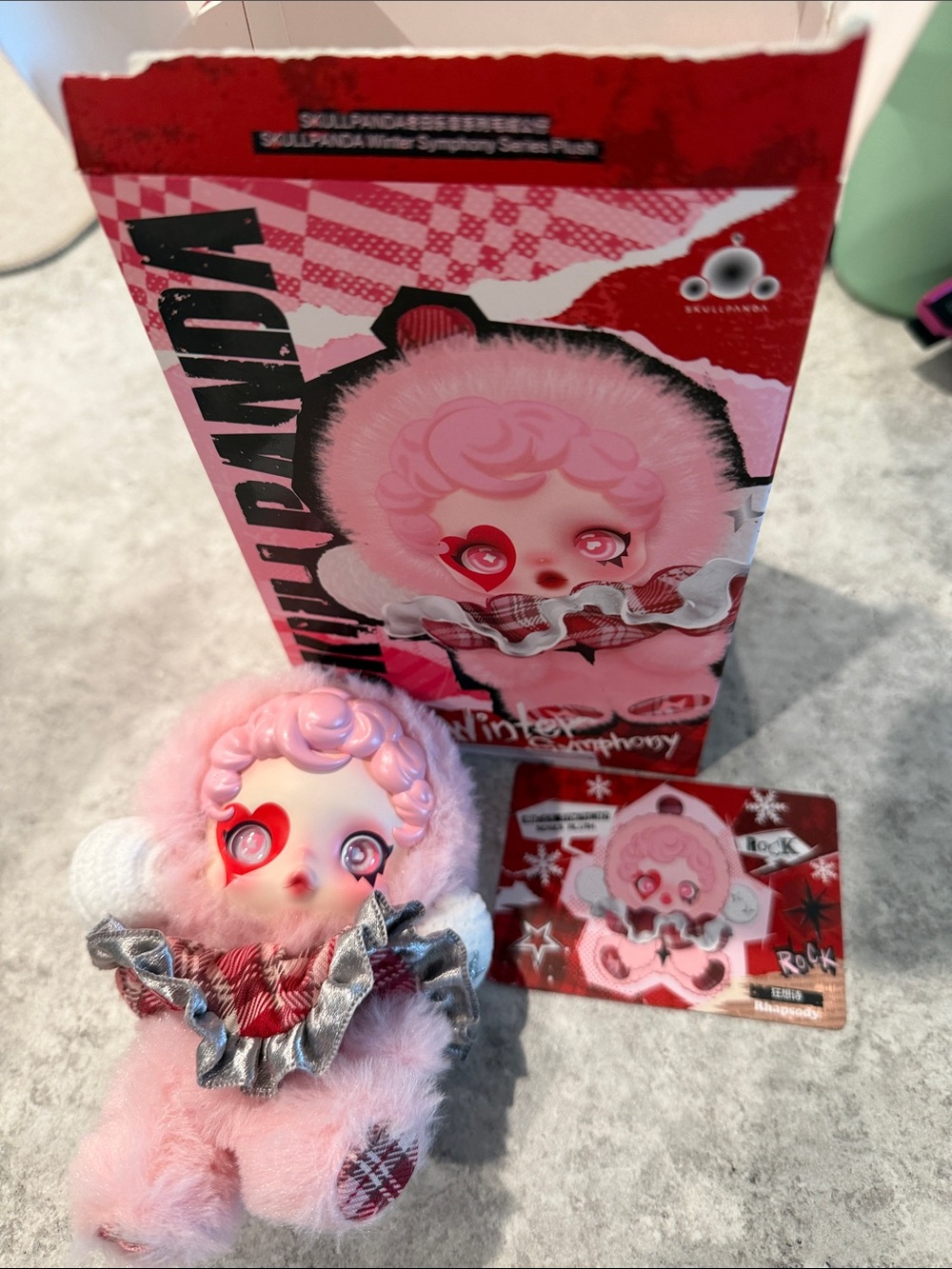 Skullpanda Winter Symphony Plush Doll - Rhapsody